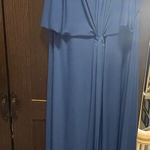 Jennifer Lopez Blue Maxi Dress